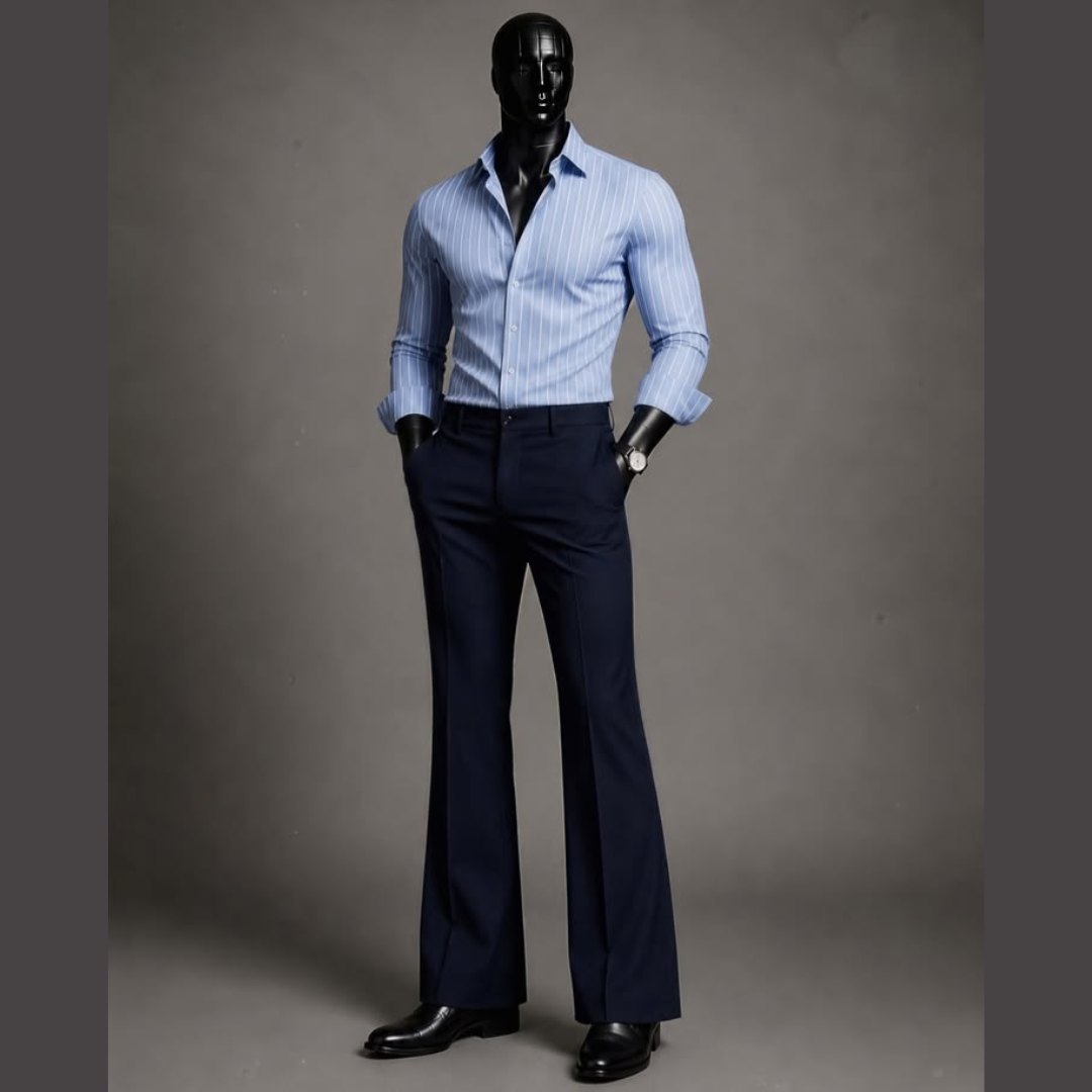 Men’s Navy Blue Formal Pants