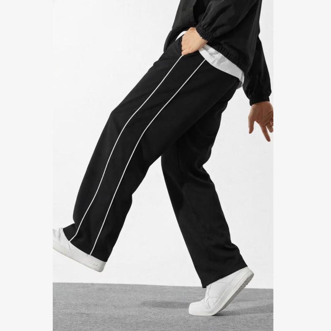 Men’s Black Side Stripe Lower