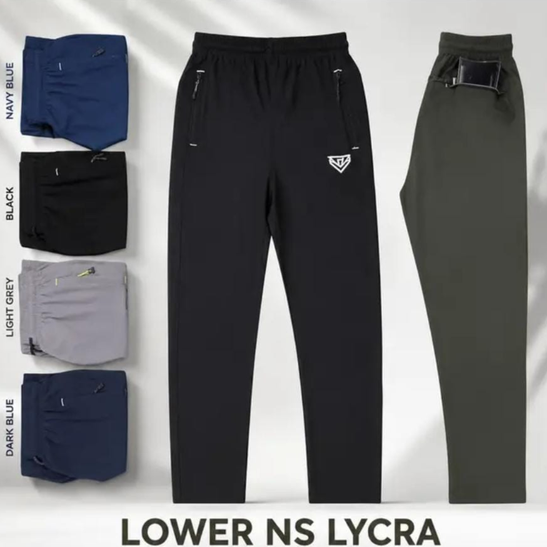 Men’s NS Lycra Lower – Comfortable Stretchable Track Pants