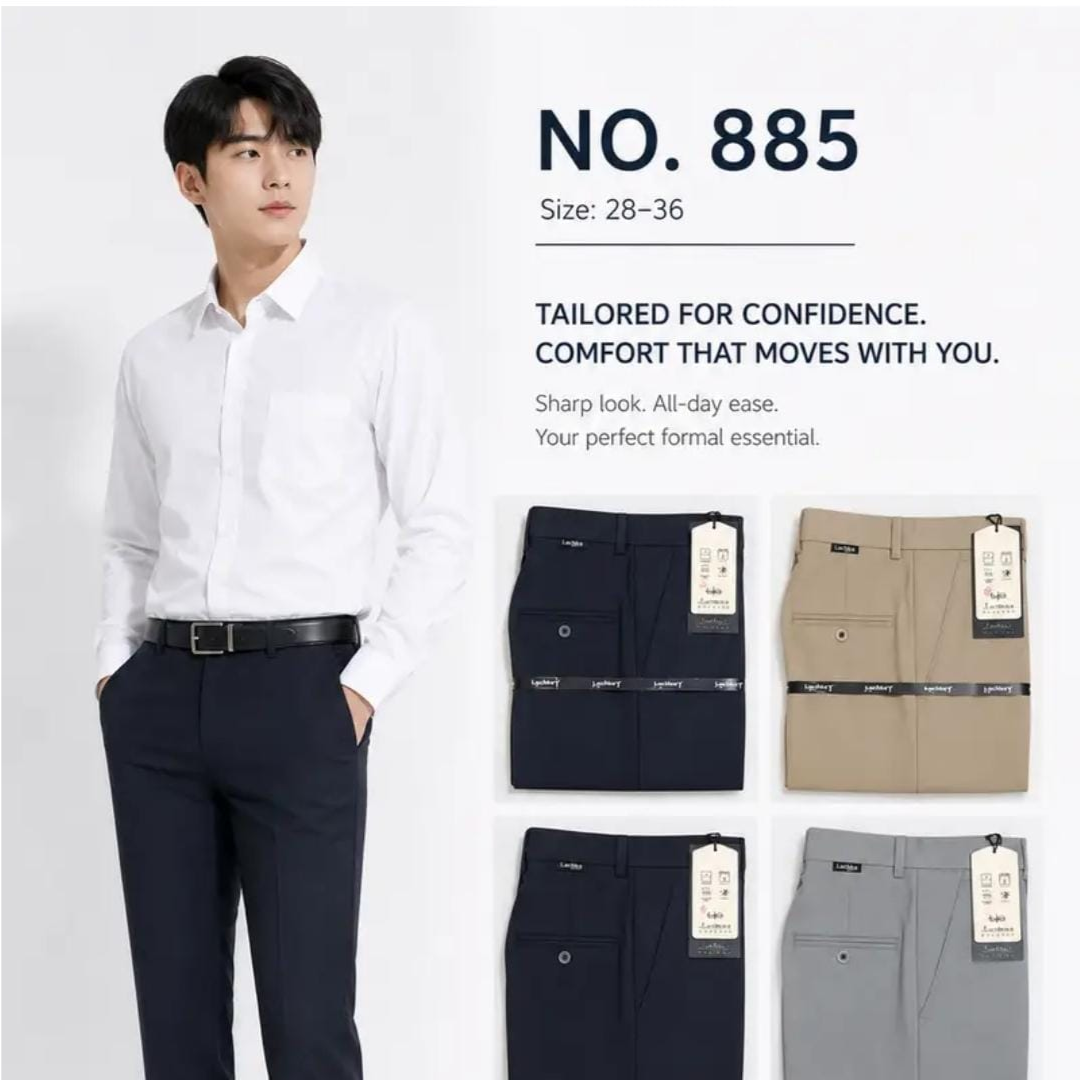 Men’s Formal Trousers No. 885 – Tailored Fit